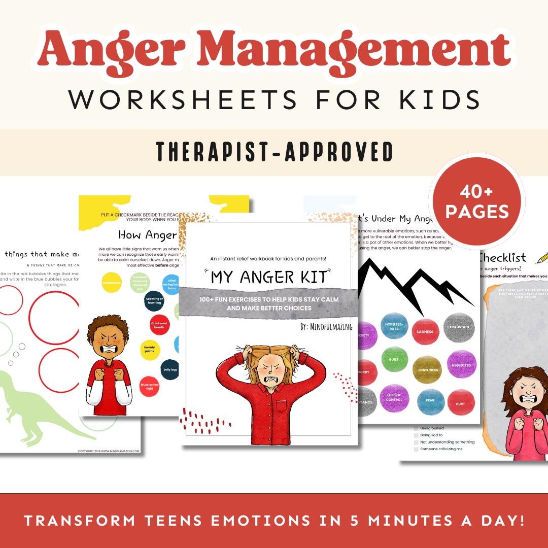 Free Printable Anger Management Worksheets
