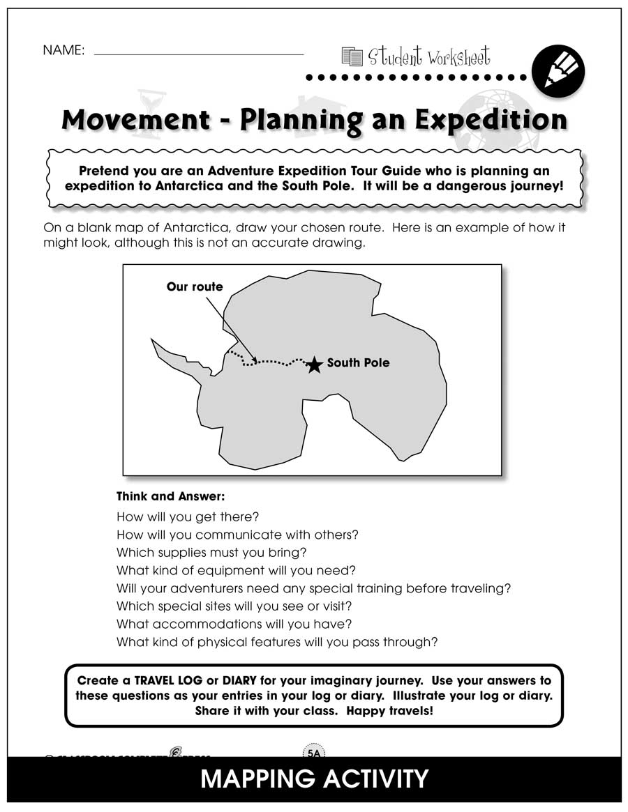 Free Printable Antarctica Worksheets
