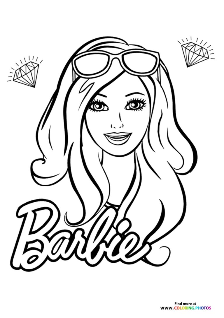 Barbie Coloring Pages For Kids 100 Free Print Or Download
