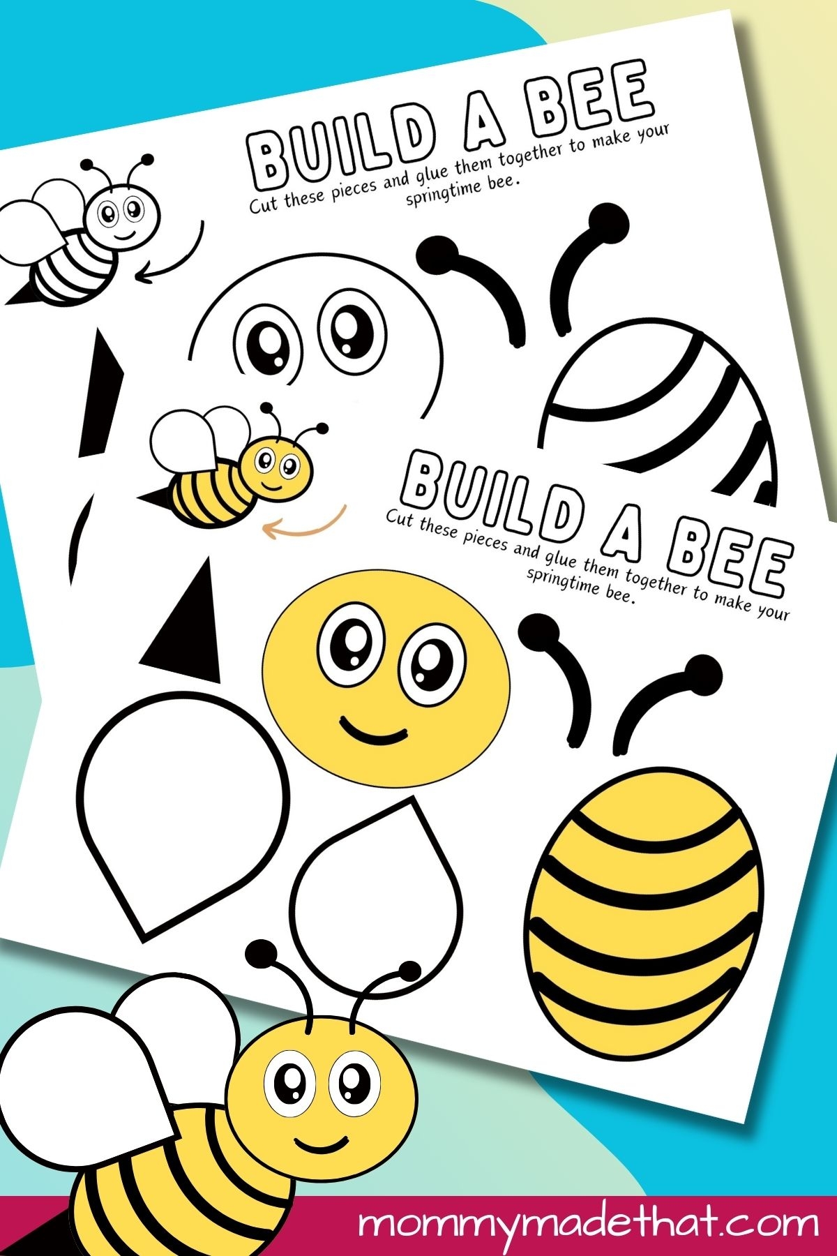 Bee Printables Worksheets