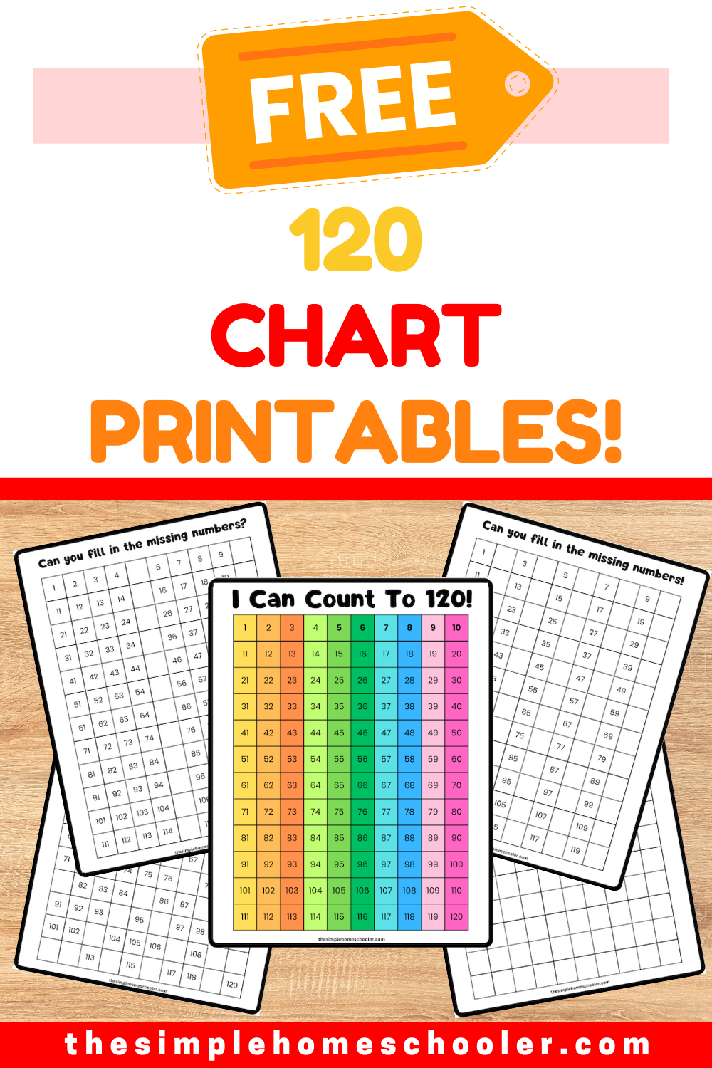Best 120 Chart Printable And Worksheets Easy Print The Simple Homeschooler Best 120 Chart Printable And Worksheets Easy Print The Simple Homeschooler