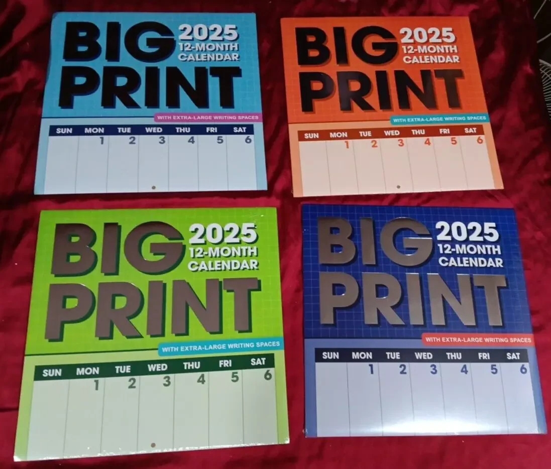 Big Printable Calendar