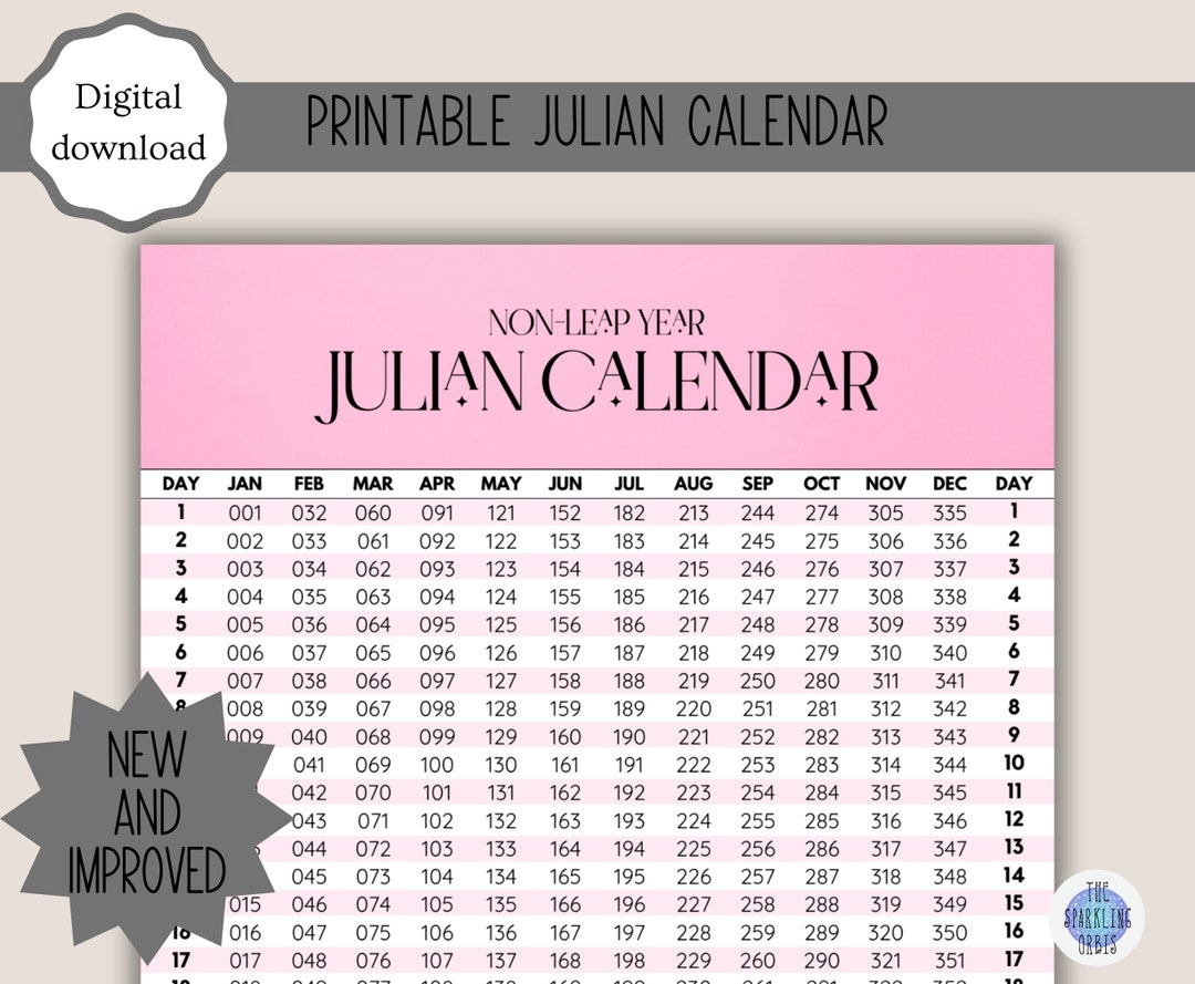 Blank Calendar Free Julian Date Calendar 2021 Leap Year Julian Day 2021 Blank Calendar Printable Julian