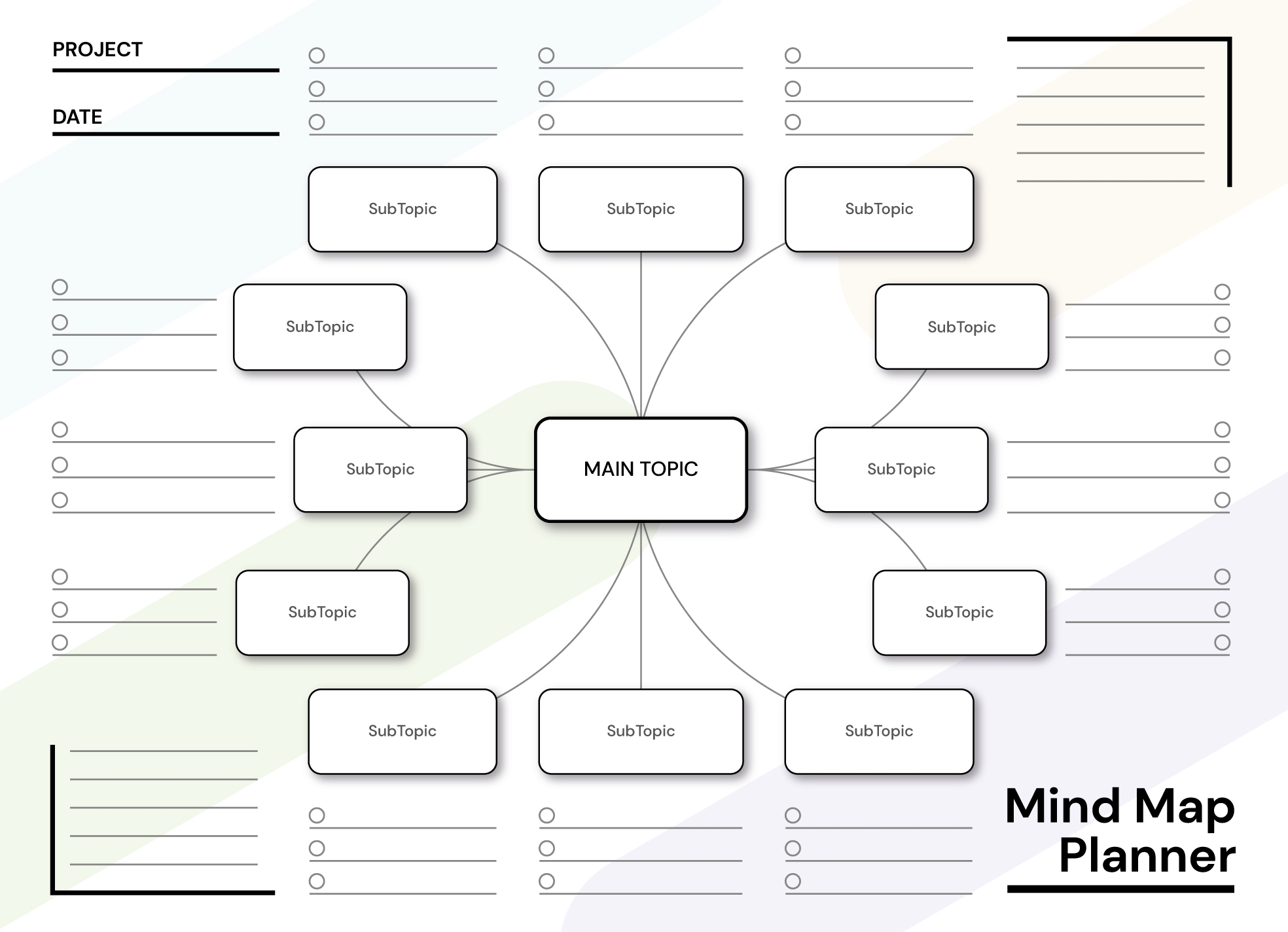 Blank Mind Map Free Google Docs Template Gdoc io