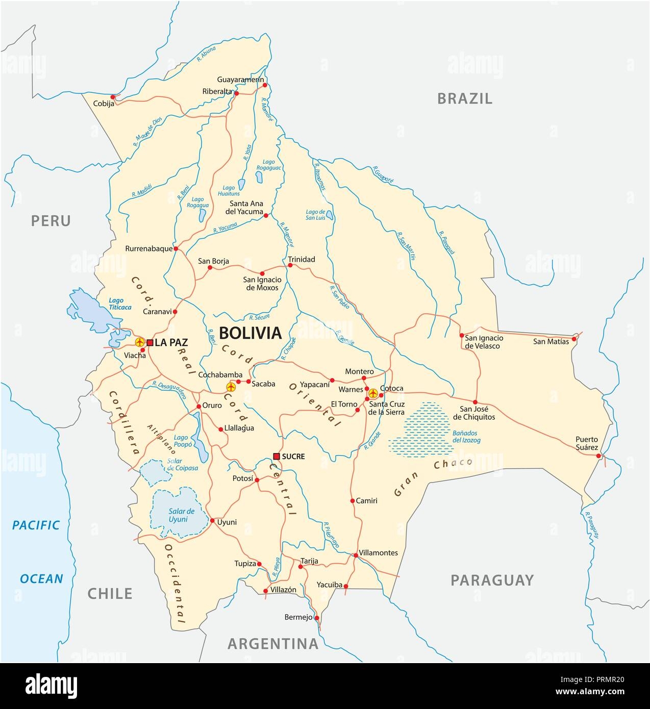 Bolivia Map Hi res Stock Photography And Images Alamy