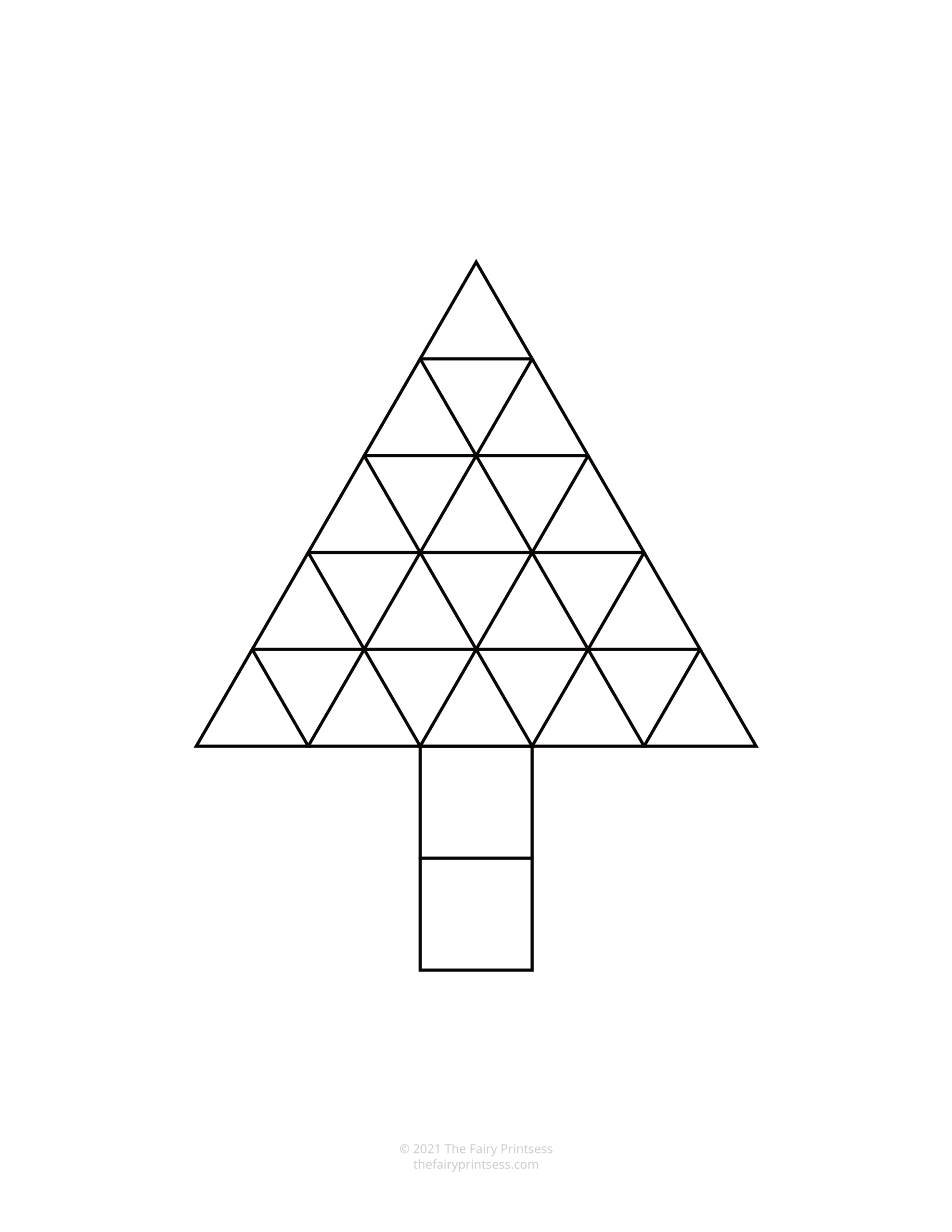 Christmas Pattern Block Templates Free Printable Shape Mats Christmas Pattern Block Templates Free Printable Shape Mats