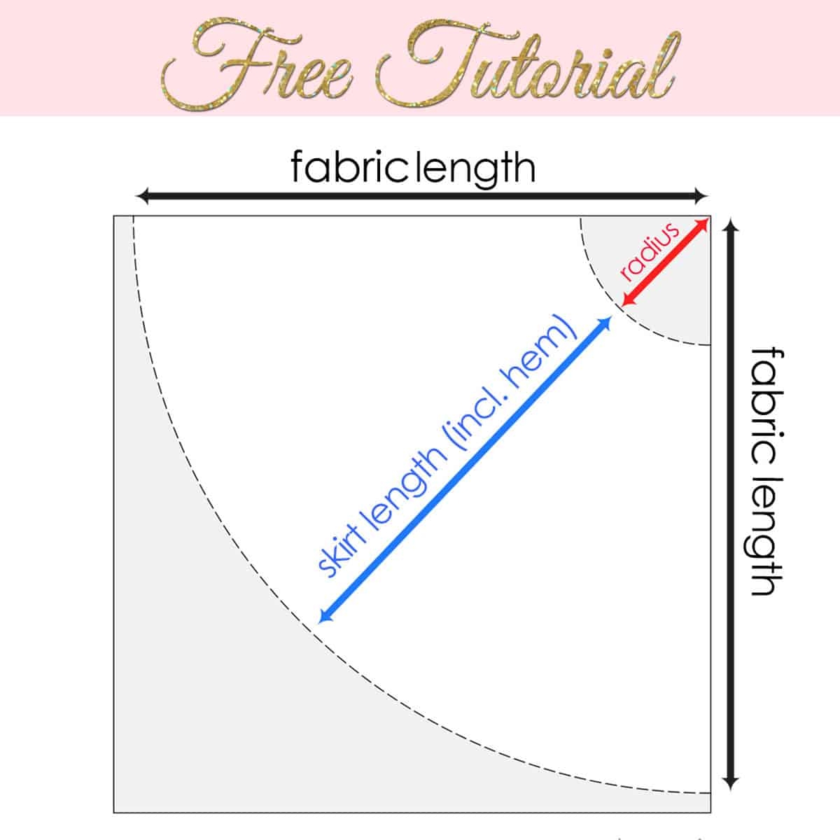 Free Printable Poodle Skirt Template