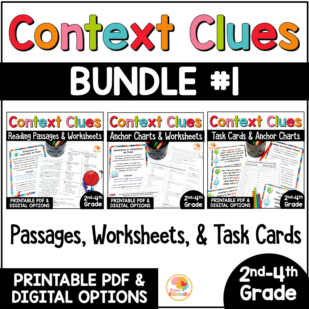 Context Clues Free Printable Worksheets Context Clues Free Printable Worksheets