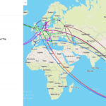 Create Your Free Travel Map Map Your Trip Itinerary On Travellerspoint