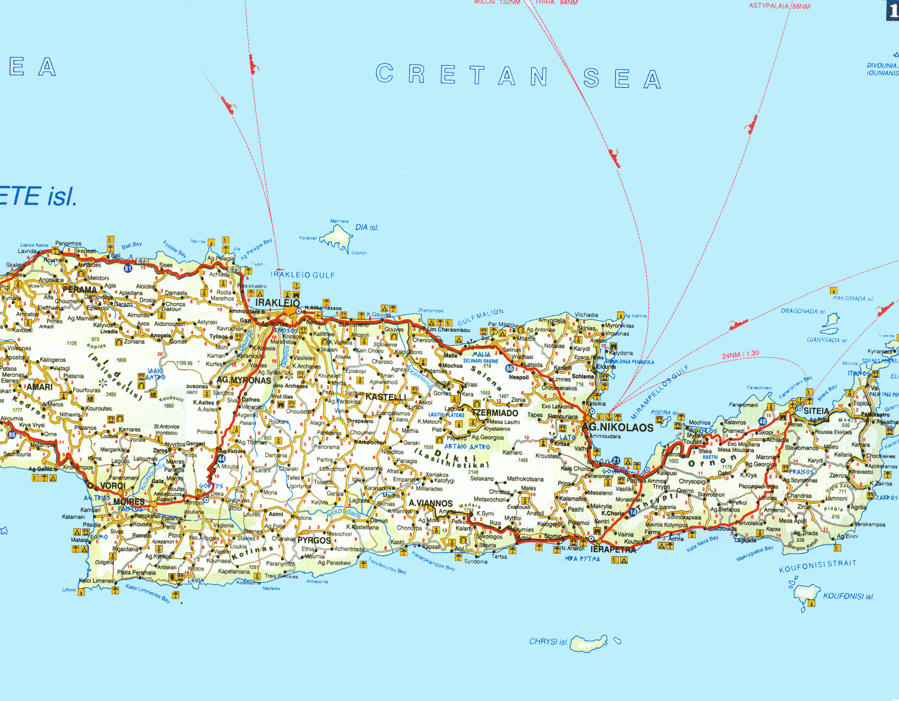 Crete Maps City Maps Explore Crete Crete Maps City Maps Explore Crete
