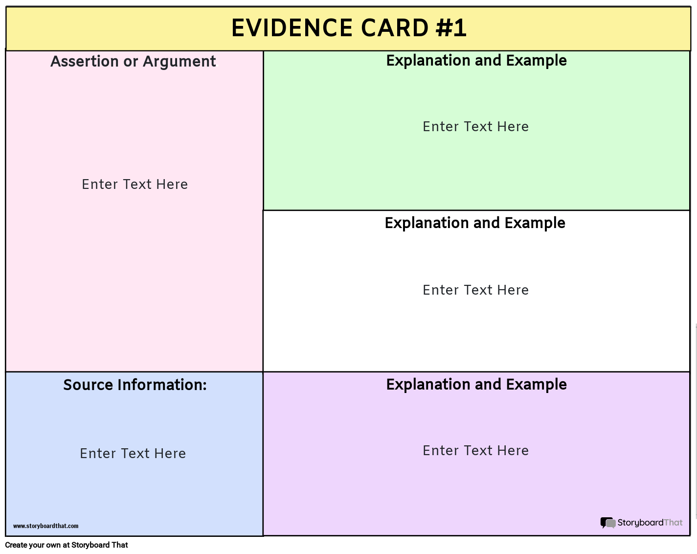 Debate Worksheets Free Templates By Storyboard That