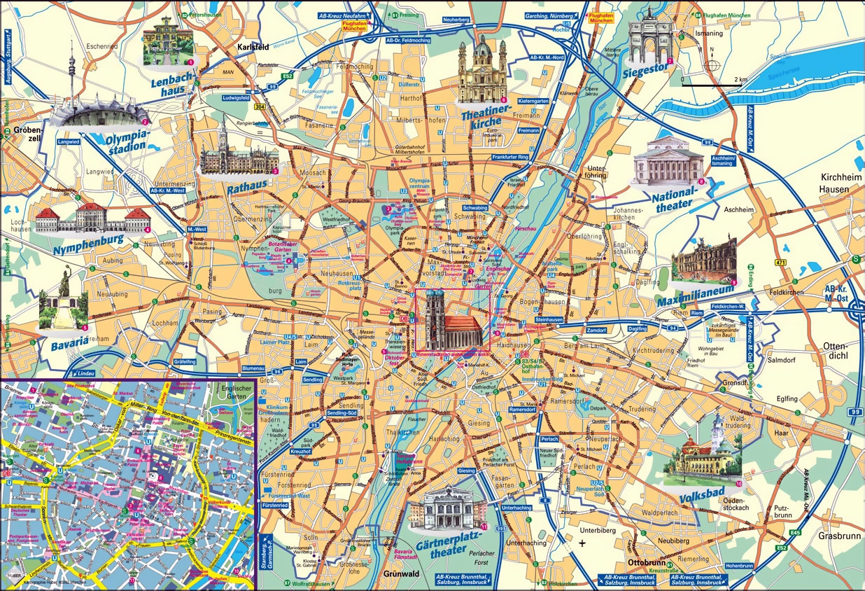 Detailed Tourist Map Of Munich City Munich Detailed Tourist Map Vidiani Maps Of All Countries In One Place Detailed Tourist Map Of Munich City Munich Detailed Tourist Map Vidiani Maps Of All Countries In One Place