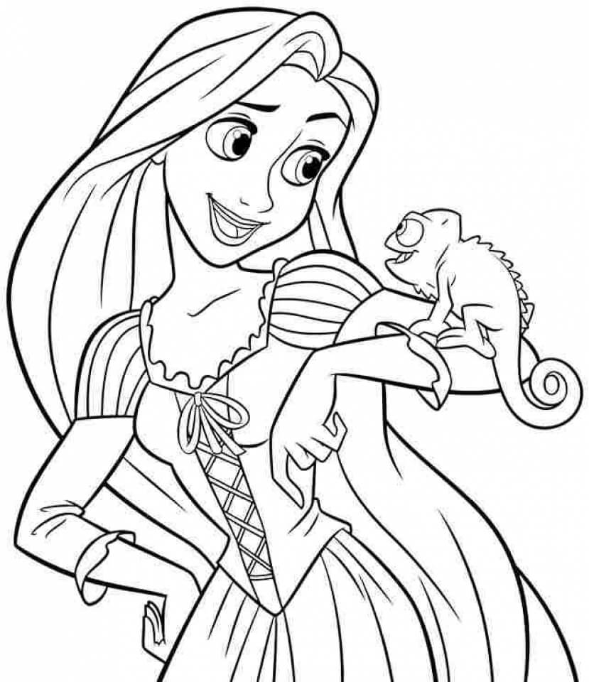 Disney Princess Coloring Pages Printable Coloring Pages FREE