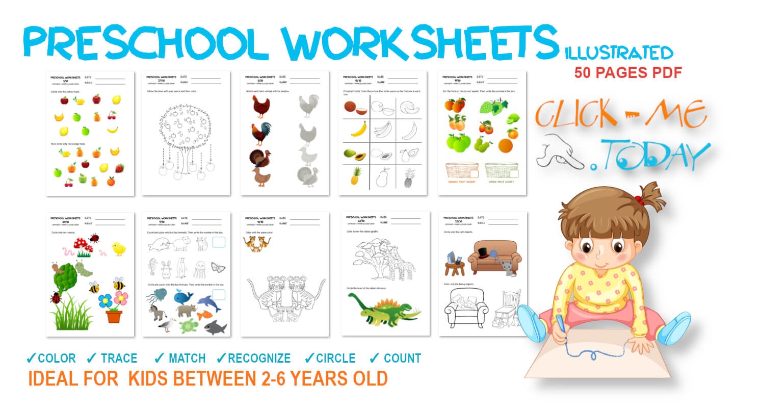 Preschool Printable Worksheets Pdf Free Download