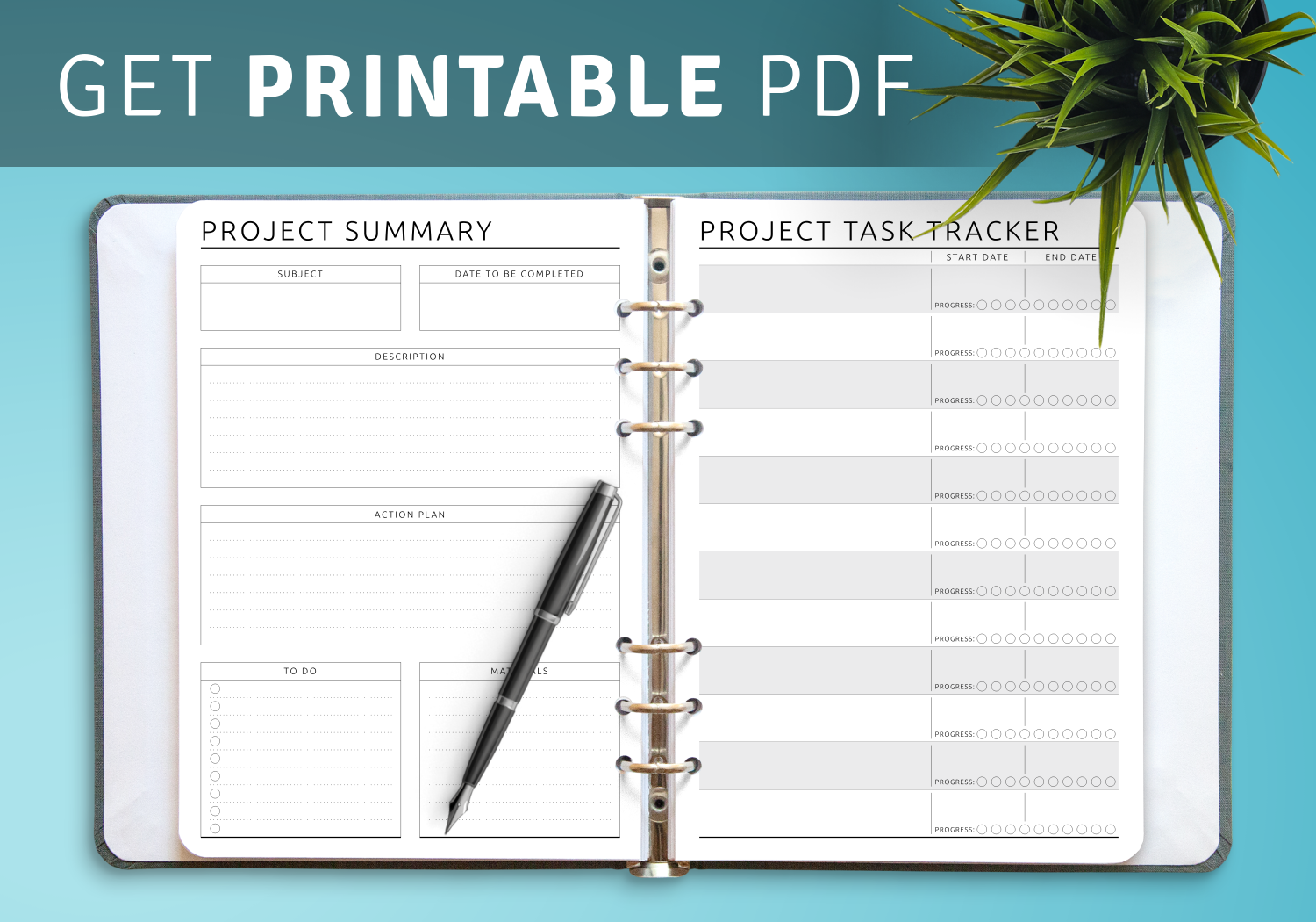 Download Printable Project Planning Original Style PDF Download Printable Project Planning Original Style PDF