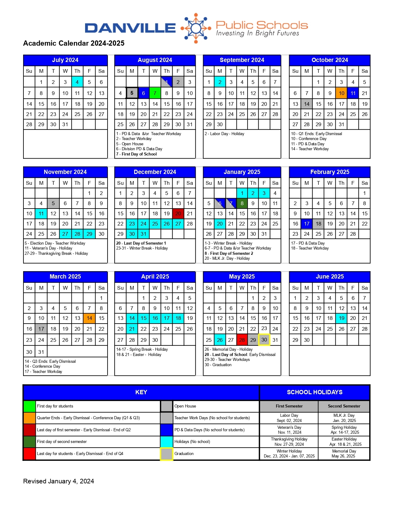 Dps 2024 25 Calendar Printable