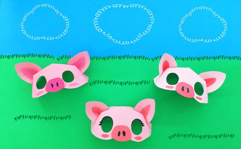 Easy Paper Plate Pig Mask For Kids Creating Creatives