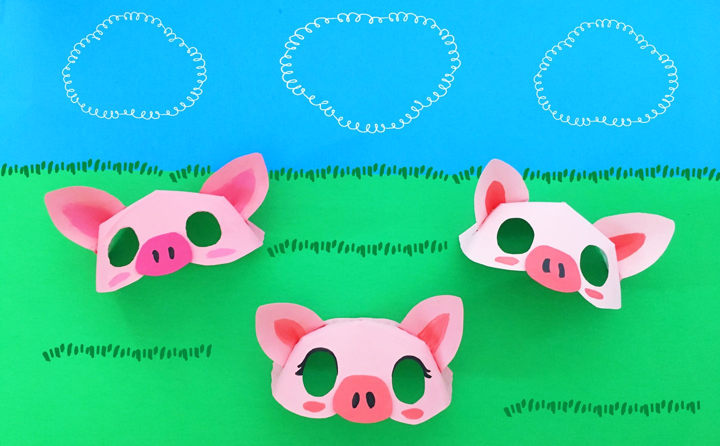 Easy Paper Plate Pig Mask For Kids Creating Creatives