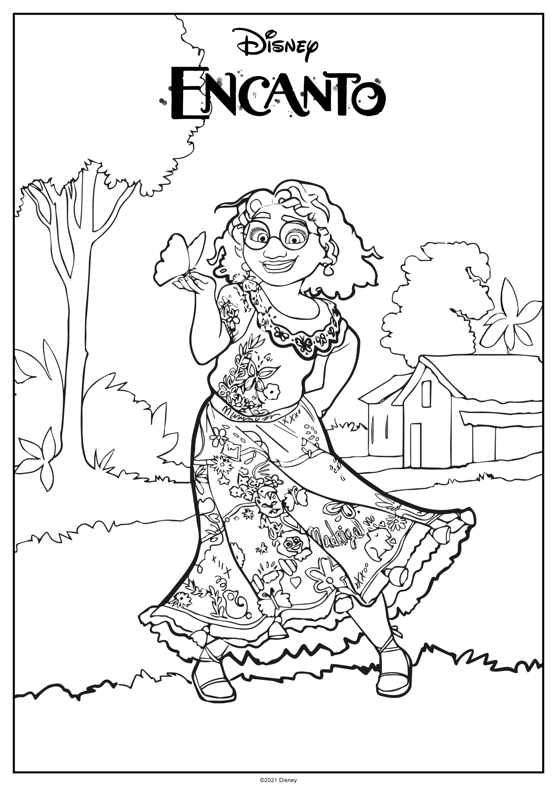 Encanto Coloring Pages And Activity Pack Simply Sweet Days