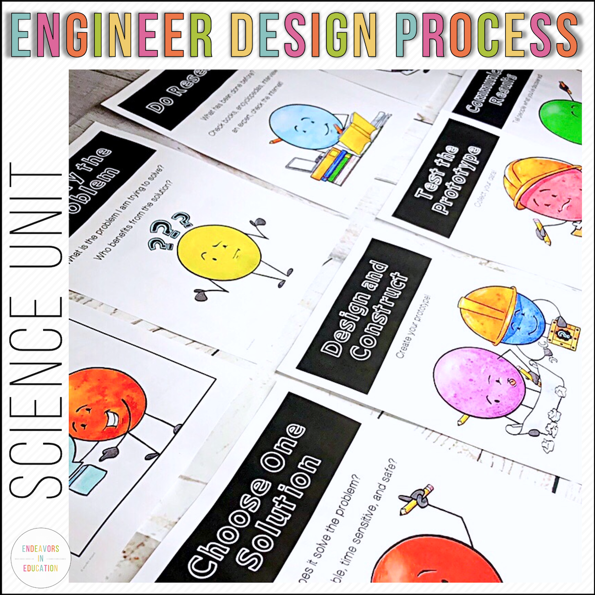 Printable Engineering Design Process Worksheet
