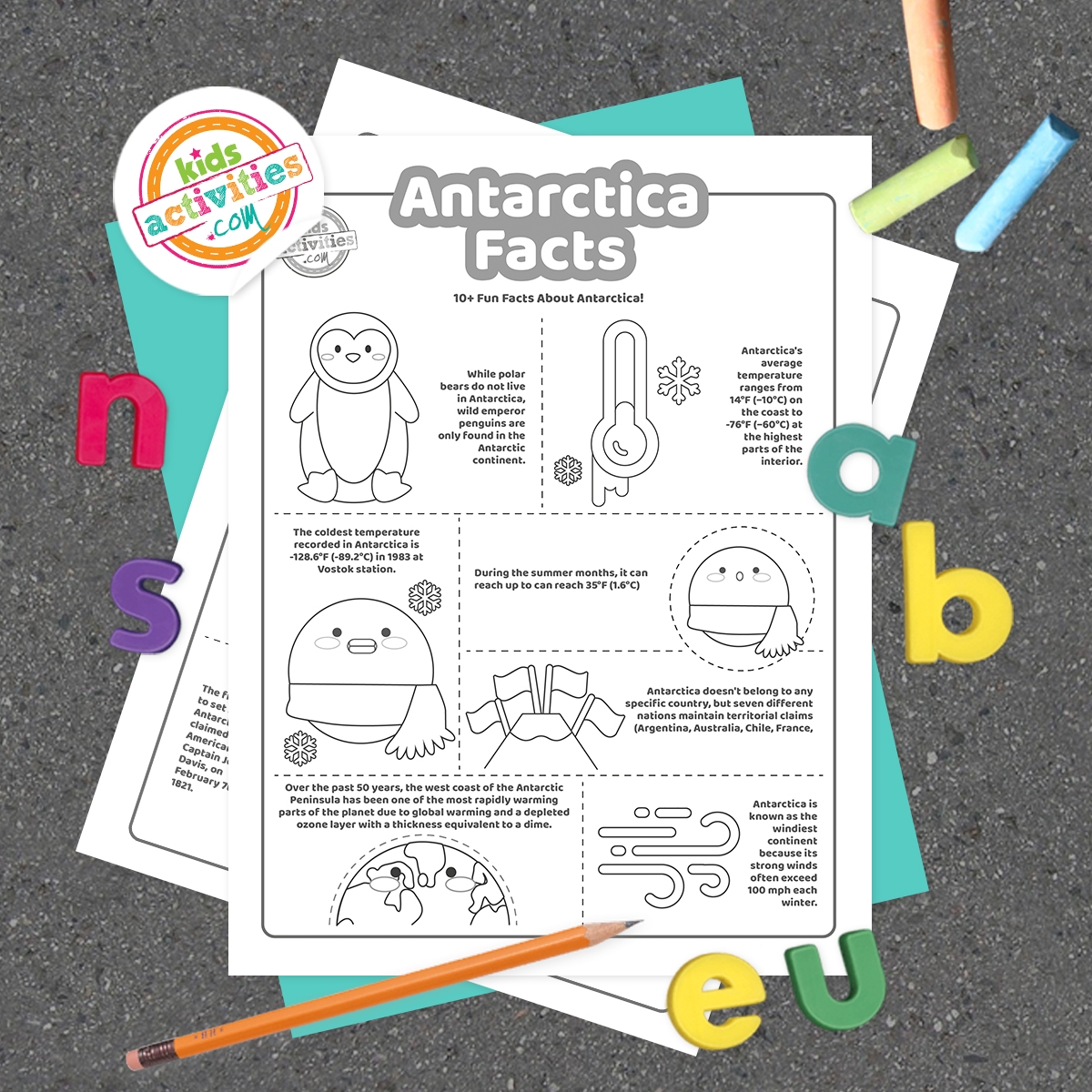 Facts About Antarctica For Kids Of All Ages Kids Activities Blog