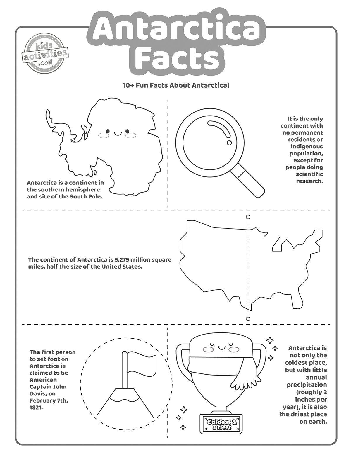 Facts About Antarctica For Kids Of All Ages Kids Activities Blog