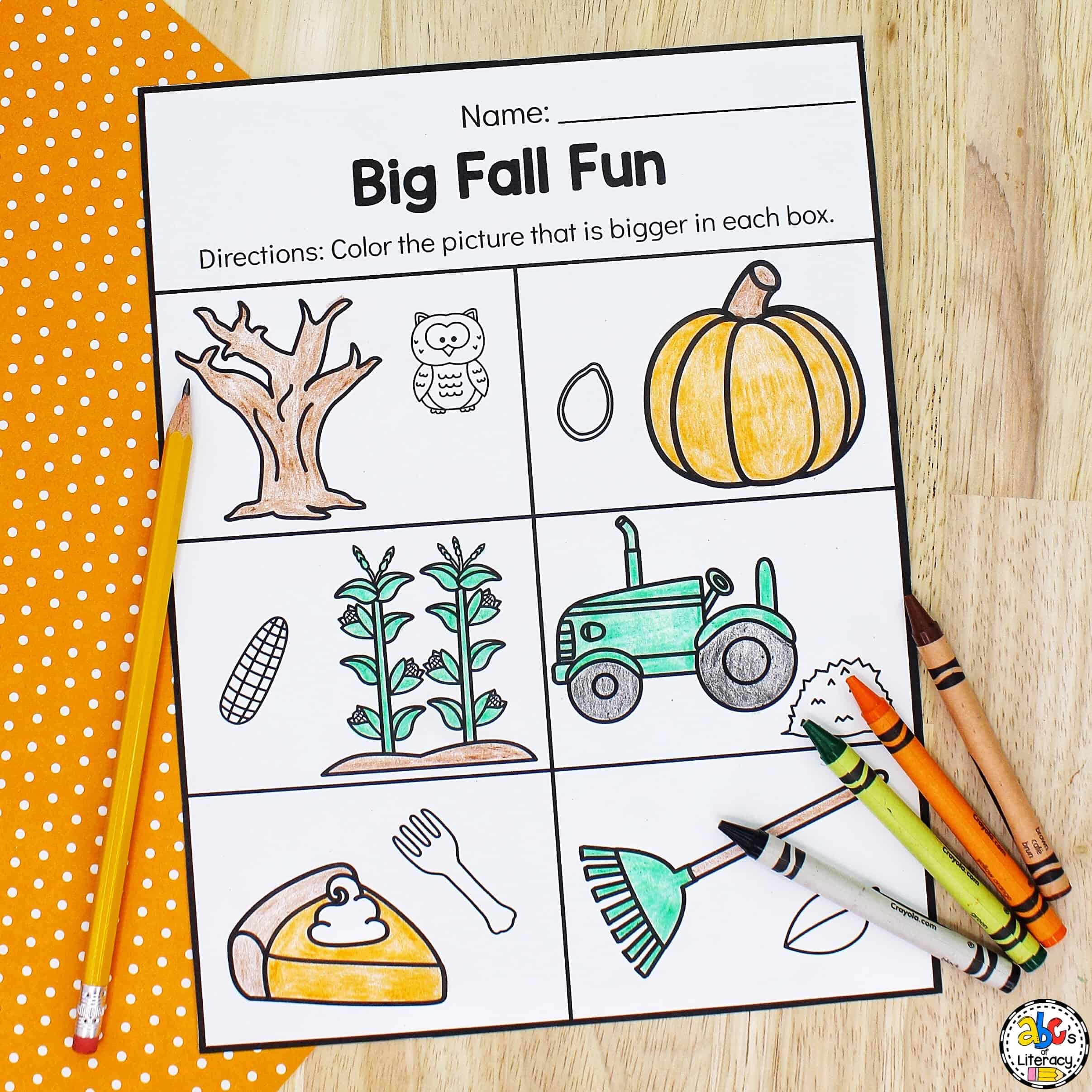 Fall Preschool Worksheets Free Preschool Printables