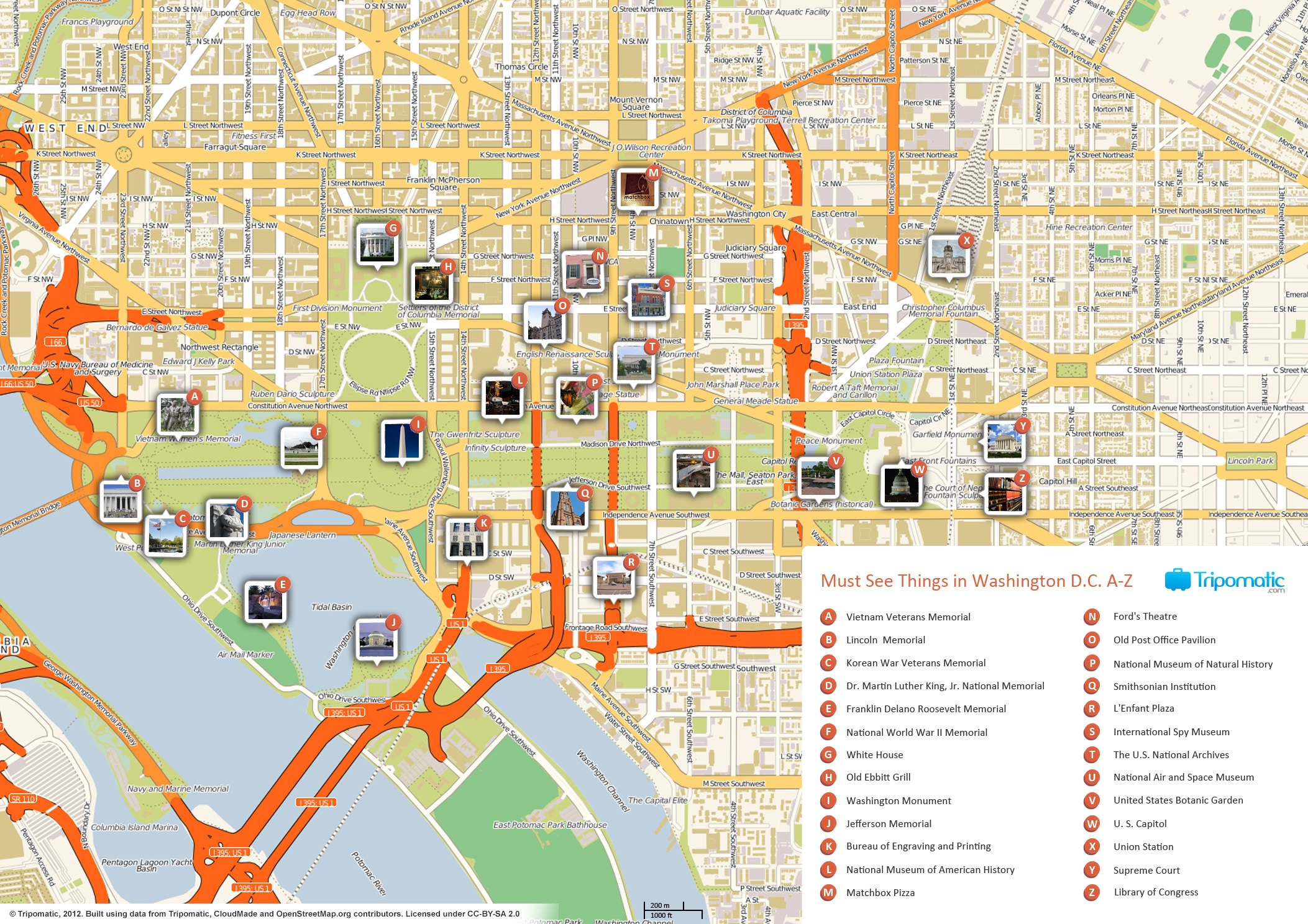 Fayil Washington DC Printable Tourist Attractions Map jpg Wikipedia