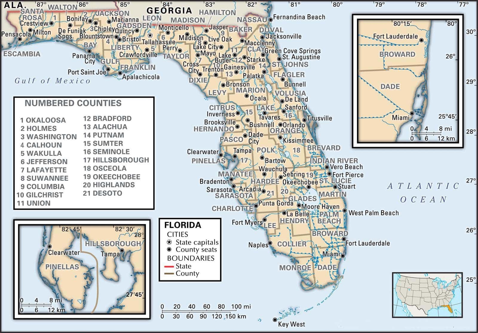 Florida County Maps Interactive History Complete List Florida County Maps Interactive History Complete List