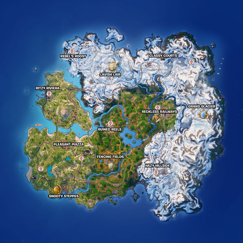 Fortnite Battle Royale Map Orcz The Video Games Wiki