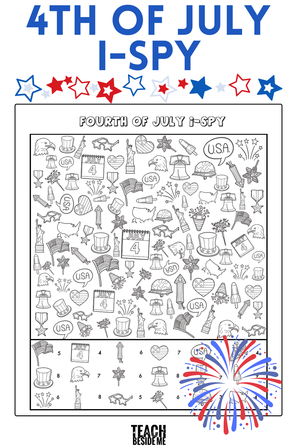 Free Printable 4th Of July Worksheets