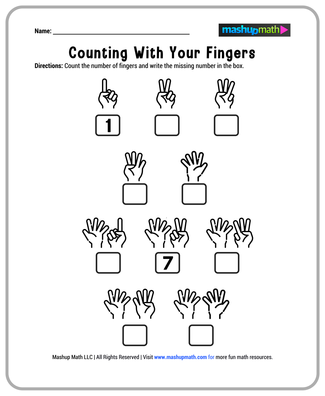 Free 1st Grade Math Worksheets Printable W Answers Mashup Math Free 1st Grade Math Worksheets Printable W Answers Mashup Math
