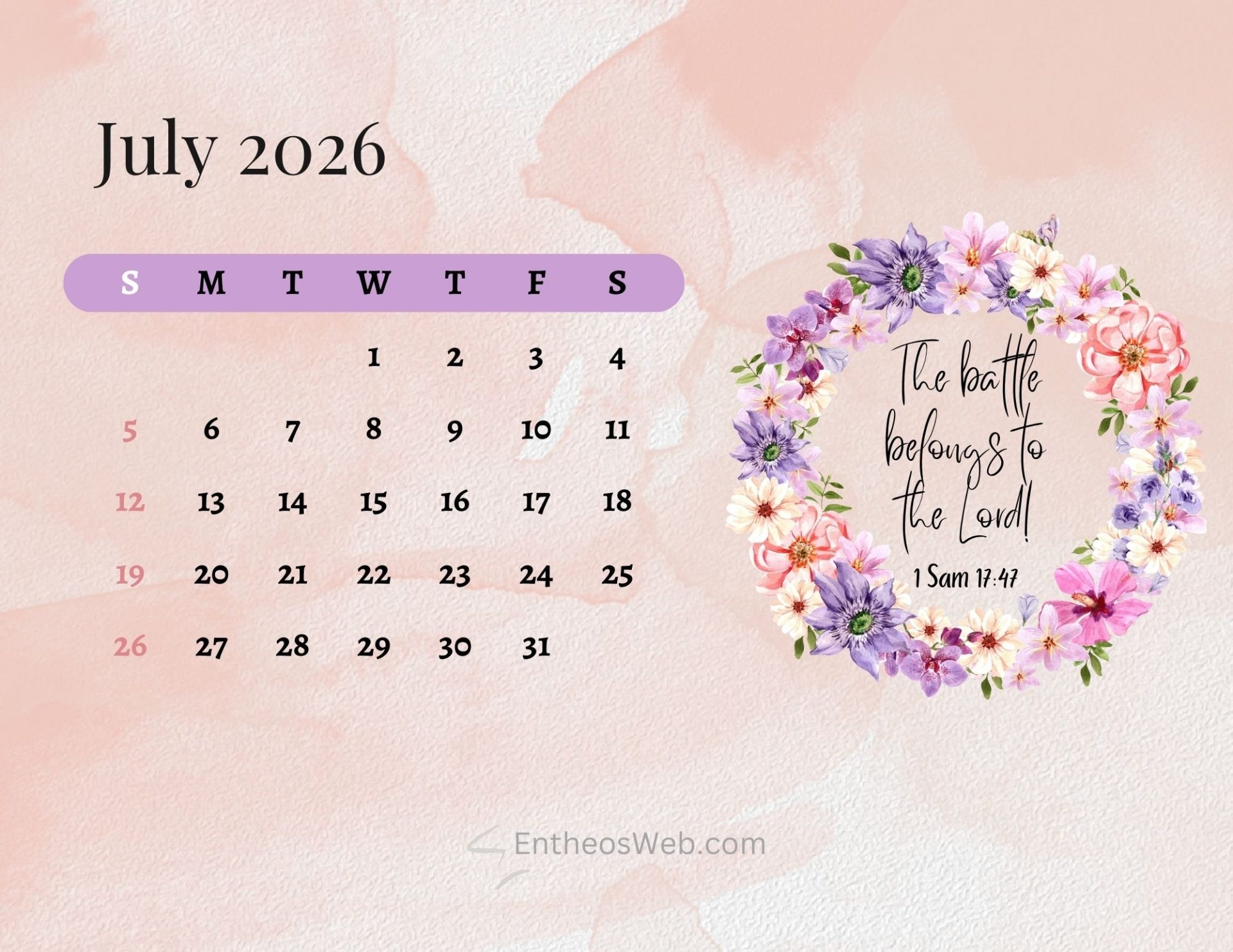 Free 2026 Christian Calendar Printable With Bible Verses EntheosWeb Free 2026 Christian Calendar Printable With Bible Verses EntheosWeb
