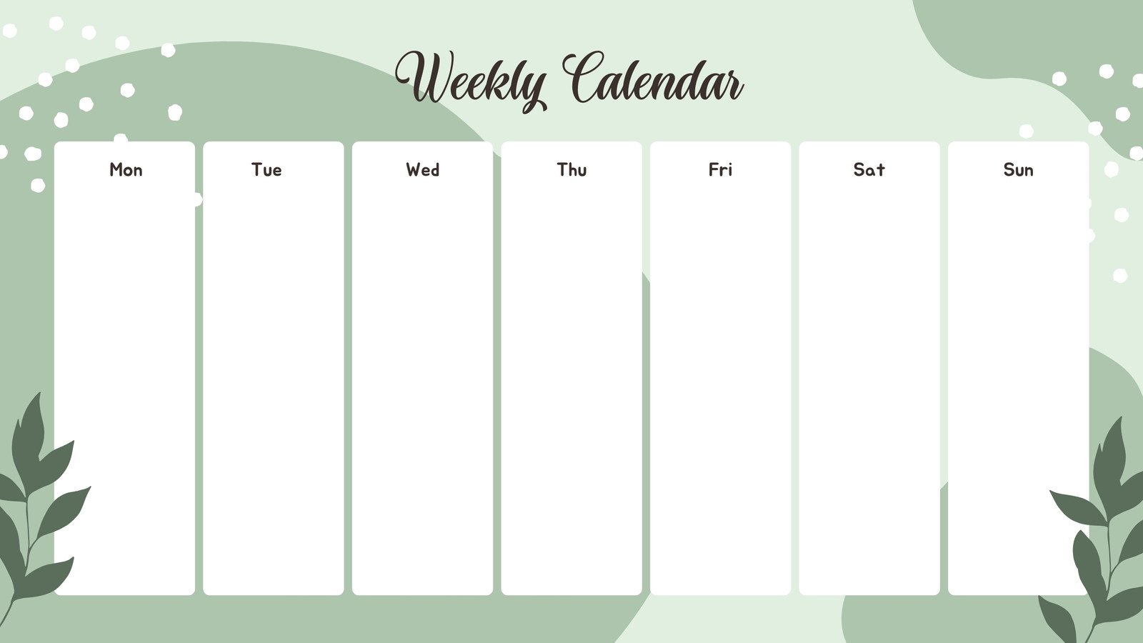 Online Editable Printable Calendar
