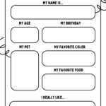 Free And Printable All About Me Worksheet Templates Canva