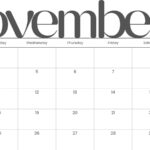 Free And Printable November 2025 Calendar Templates Canva