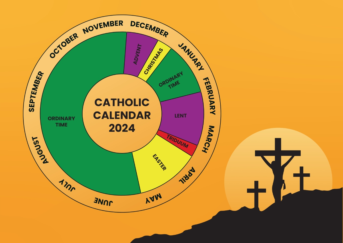 Free Printable Catholic Liturgical Calendar 2026