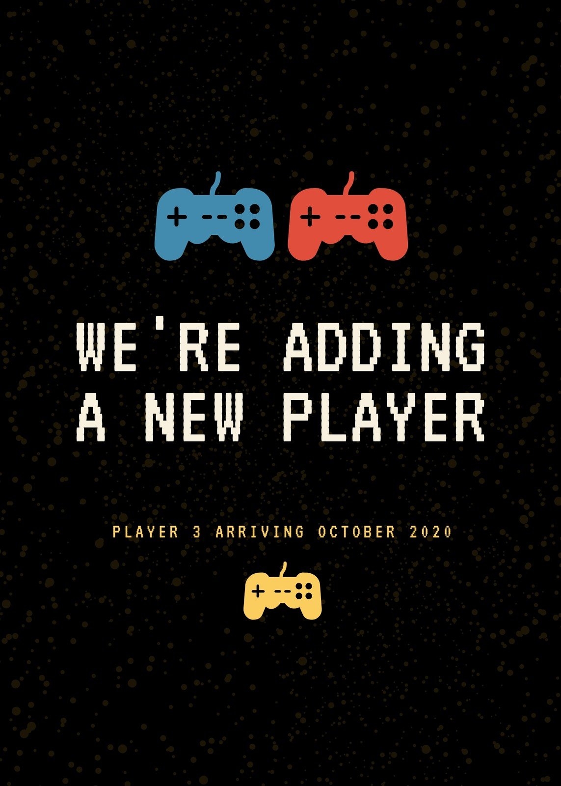 Free Custom Printable Pregnancy Announcement Templates Canva