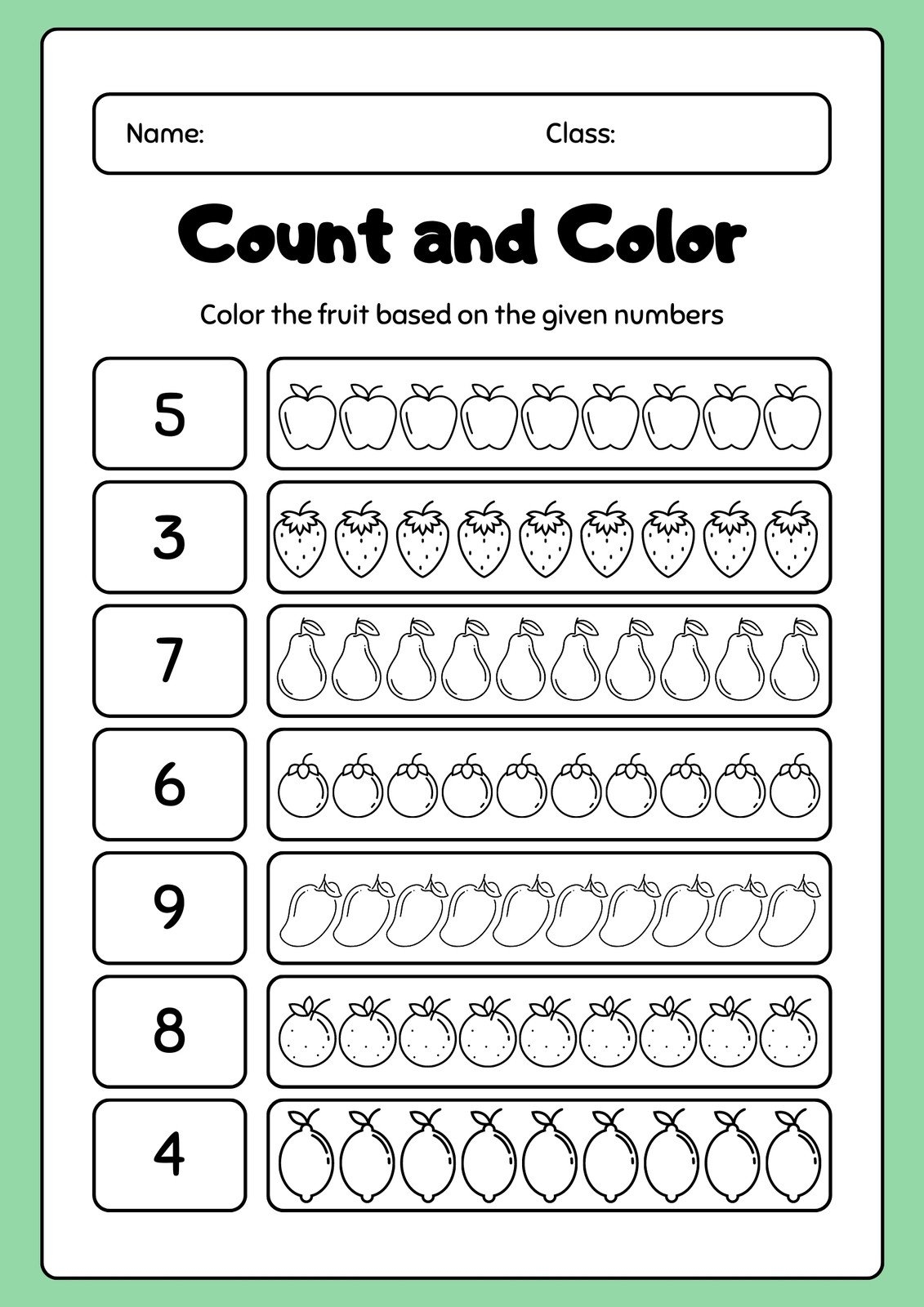 Printable Kindergarden Worksheets Printable Kindergarden Worksheets