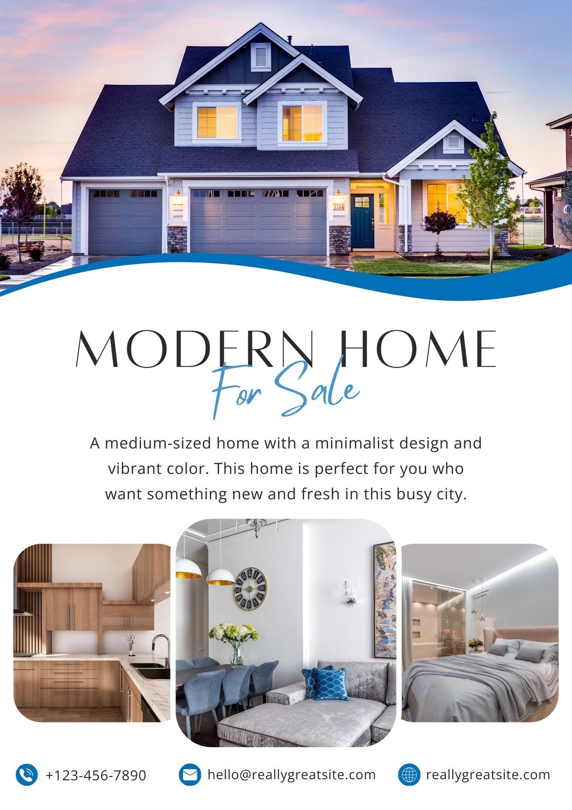 Free Custom Printable Real Estate Flyer Templates Canva