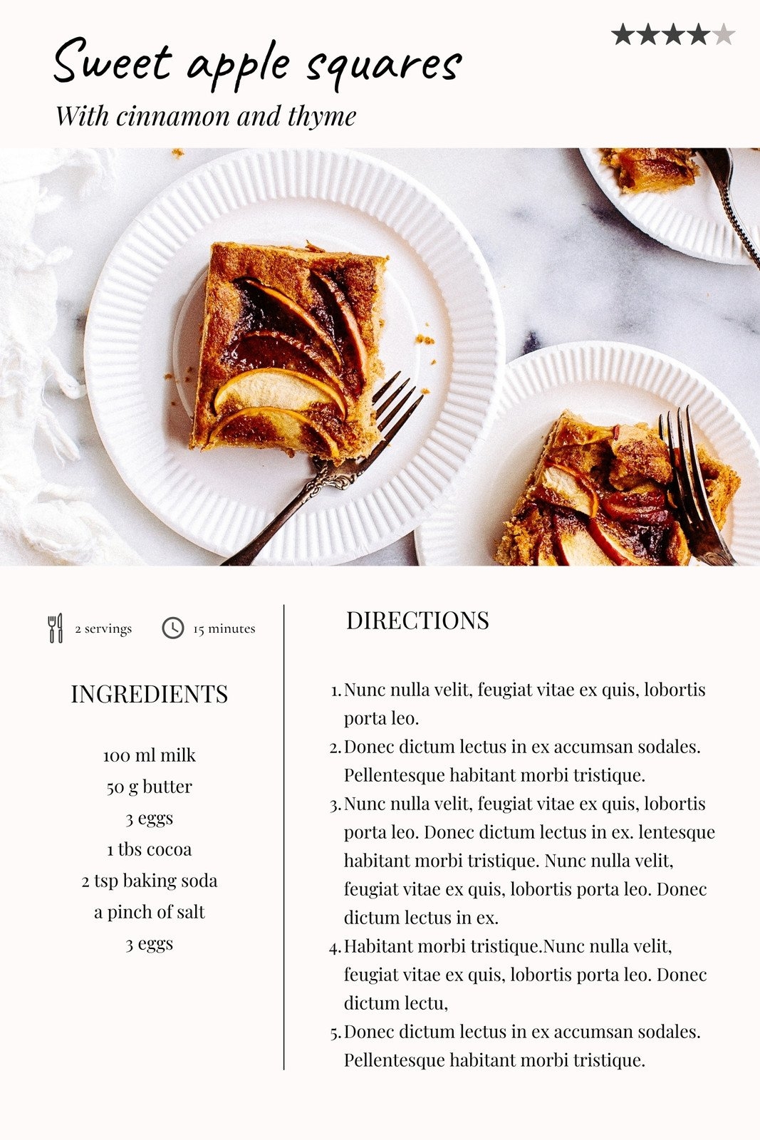 Free Custom Printable Recipe Card Templates Online Canva