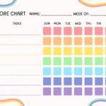 Free Customizable Chore Chart Templates To Print Canva