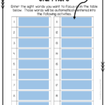 Free Editable Sight Word Cards Sara J Creations