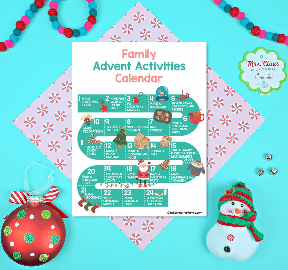 Printable Advent Calendar Ideas