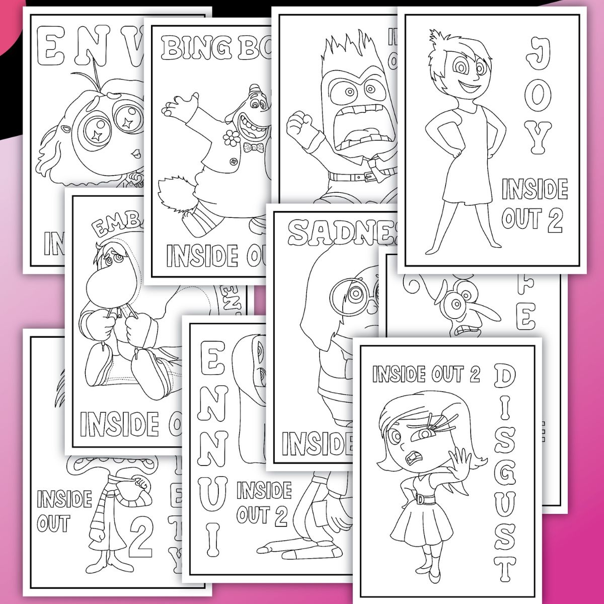 FREE Inside Out Coloring Page Printables Leap Of Faith Crafting FREE Inside Out Coloring Page Printables Leap Of Faith Crafting
