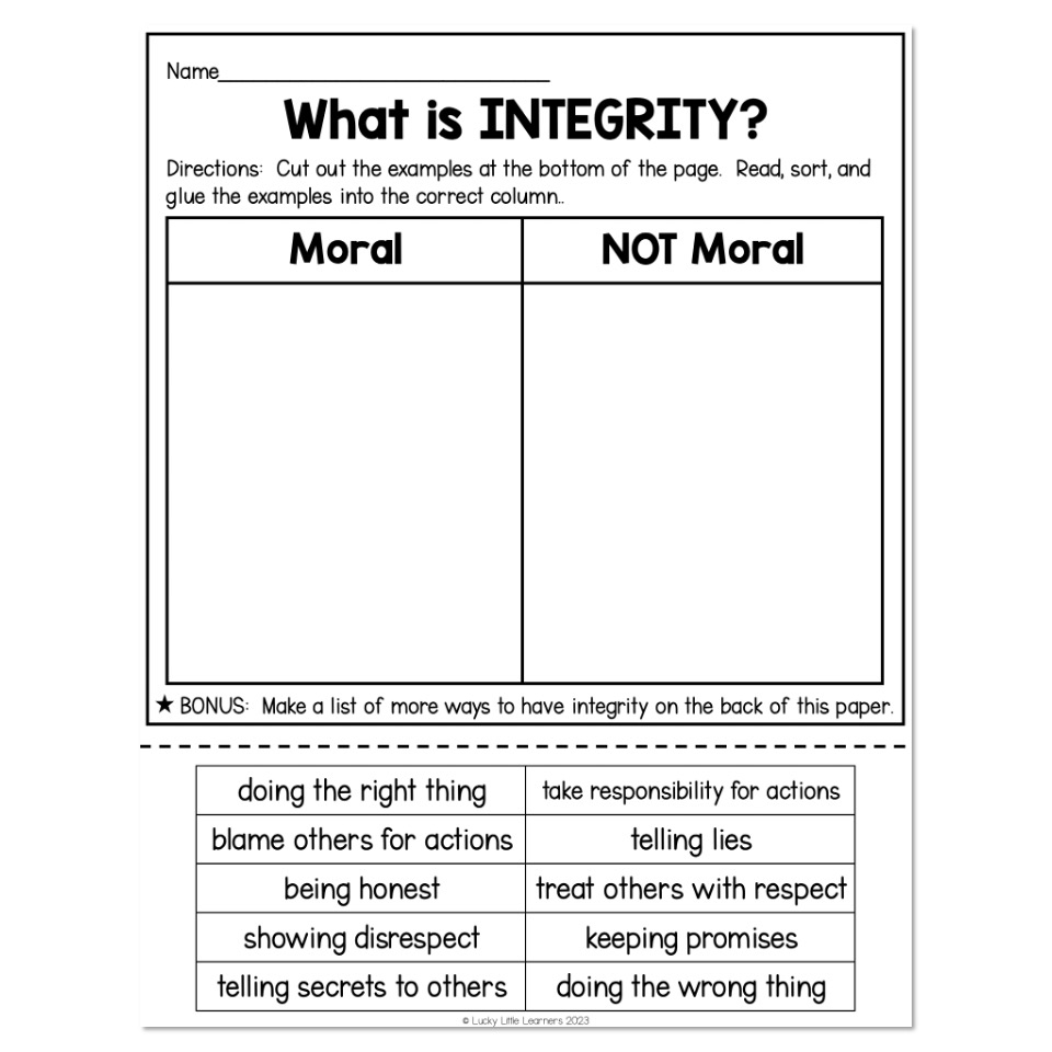 Free Integrity Worksheet Download Free Integrity Worksheet Png Images Free Worksheets On Clipart Library Free Integrity Worksheet Download Free Integrity Worksheet Png Images Free Worksheets On Clipart Library