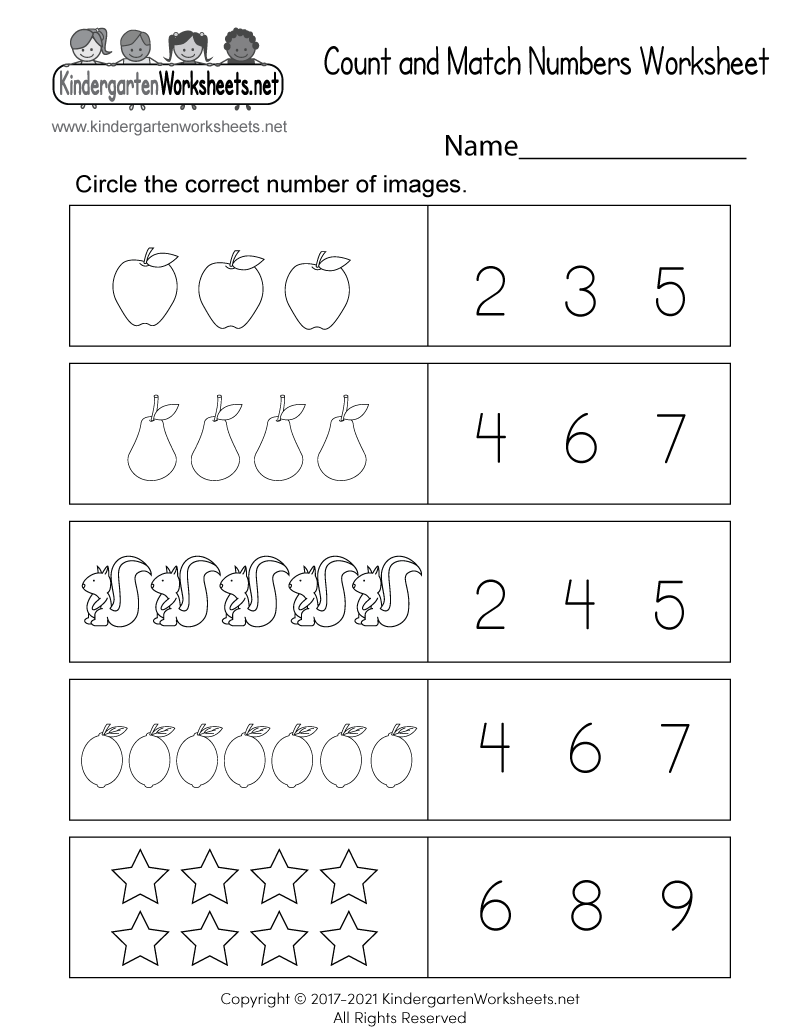 Free Kindergarten Worksheets For Engaging Early Learning Activities