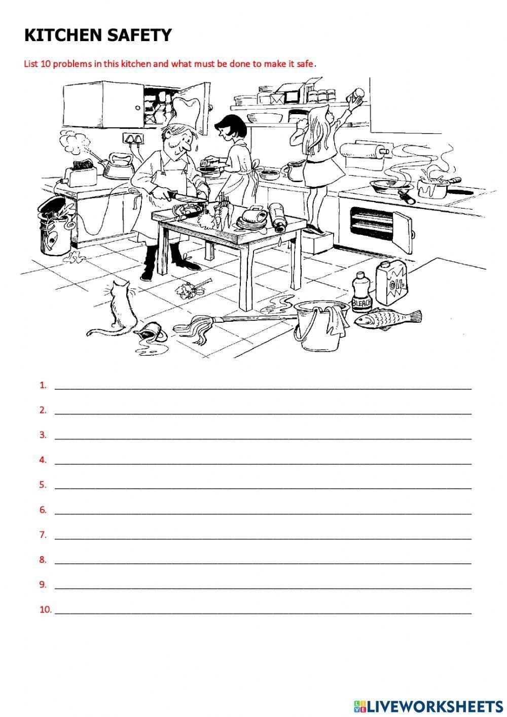 Free Printable Food Safety Worksheets