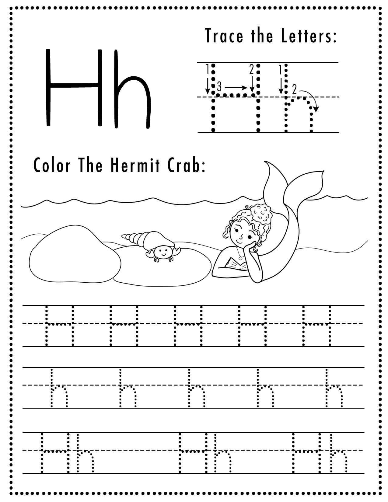 Printable Letter H Worksheets Printable Letter H Worksheets