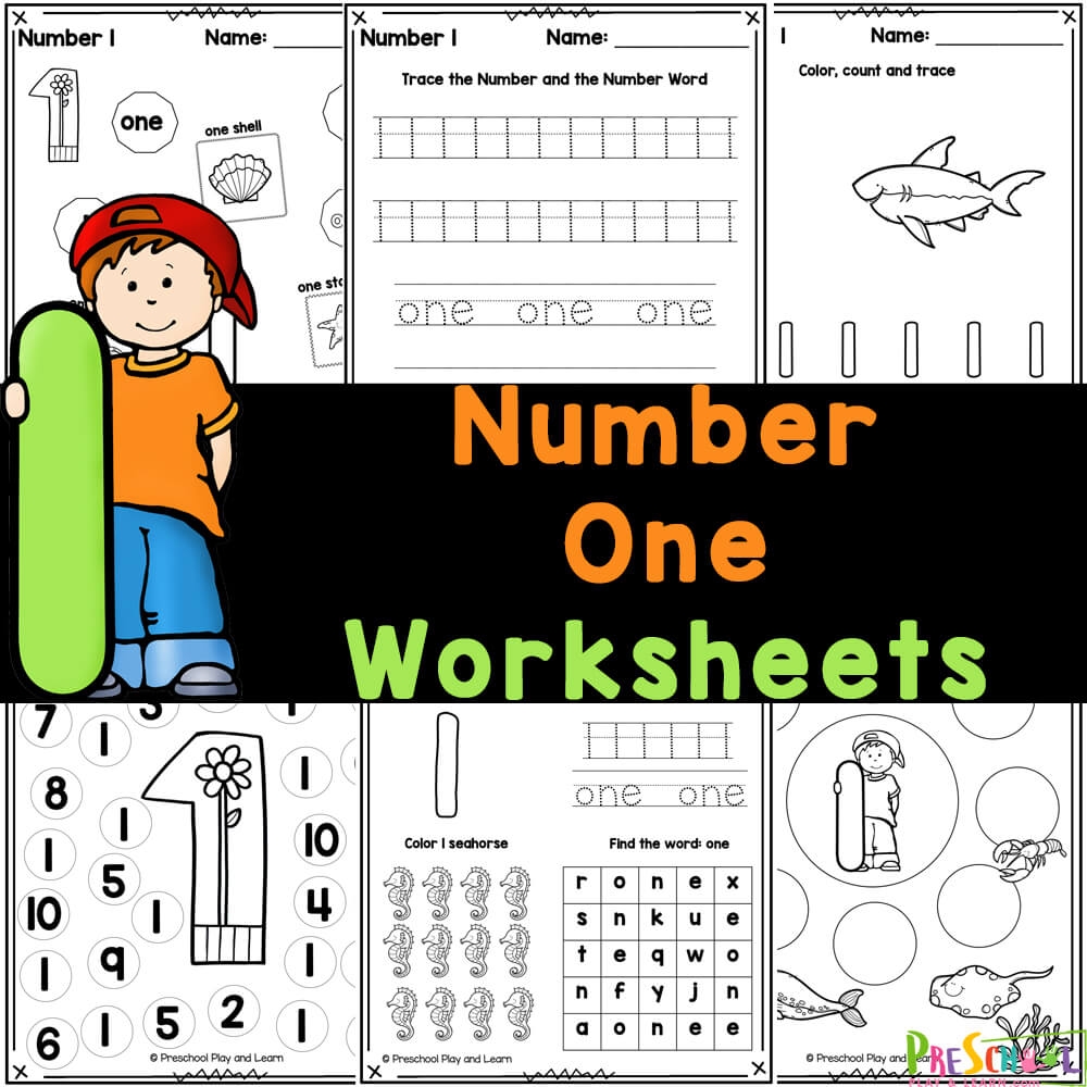 Number Worksheets Free Printable